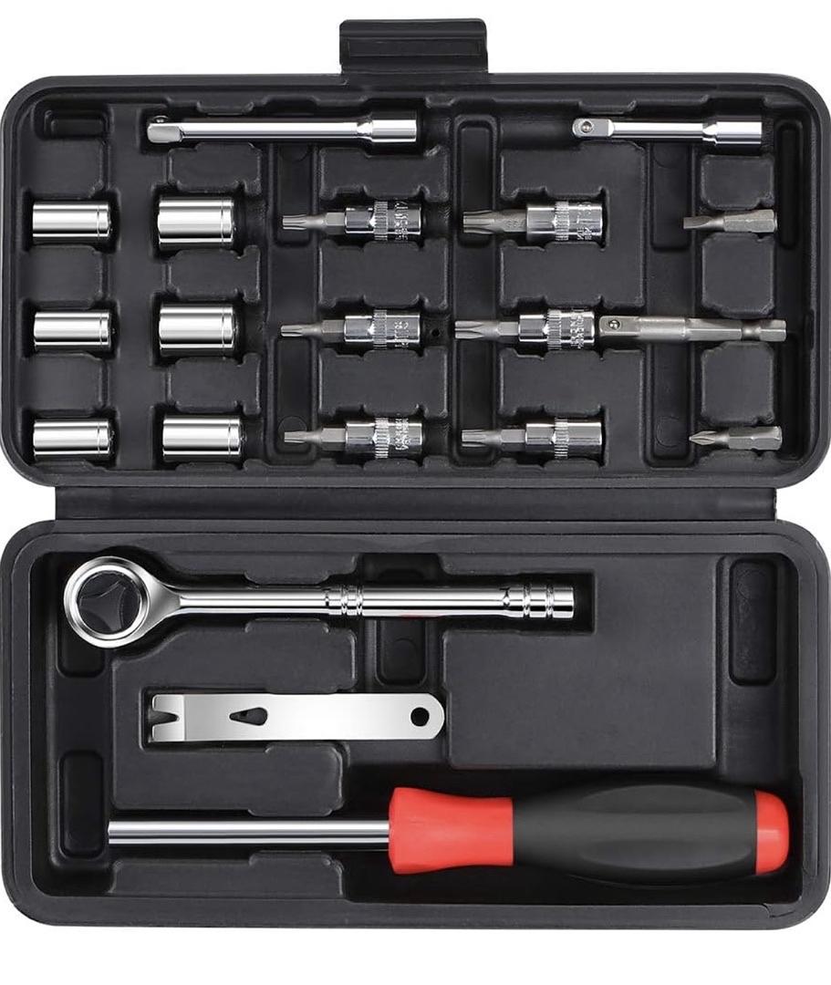 20pcs Screwdriver Hex Socket Ratchet Hand Tool Auto Repair Set for Headlight