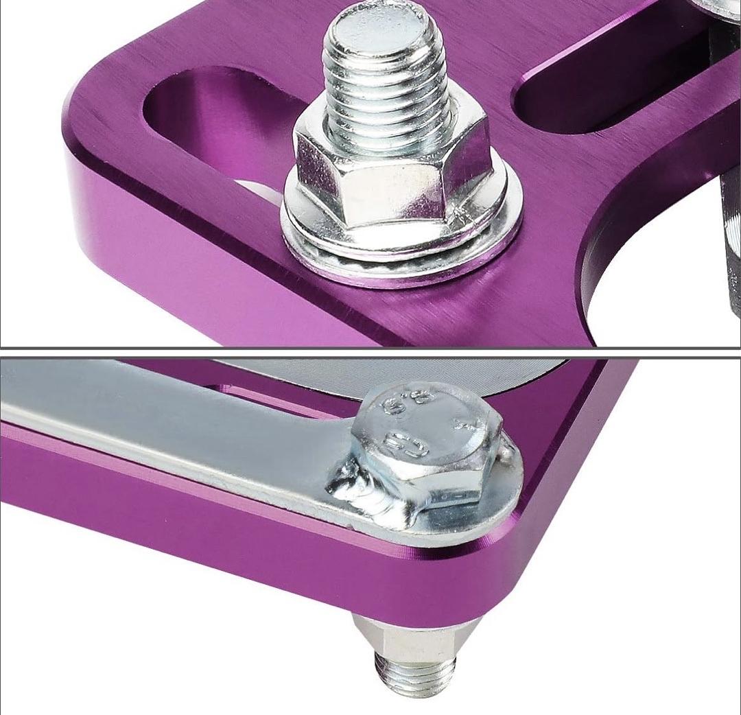 CBK-PLT-FM94-PP Front Adjustable +/- 2.5 Coilover Camber/Caster Plates (SCRATCHED)