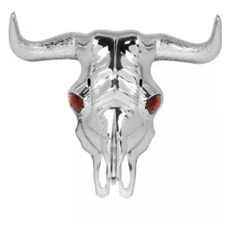 Bull Skull Emblem on grill