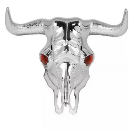 Bull Skull Emblem on grill