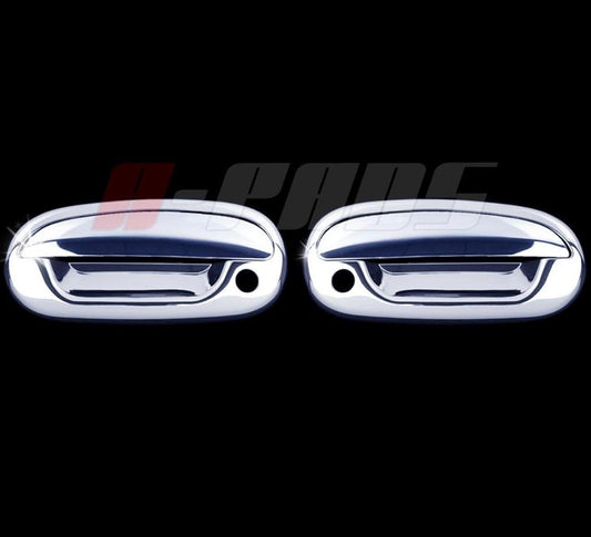 47-108‚Äì2 Chrome Door Handle Covers for Ford F150 1997-2003 / F150 LIGHTNING 1999-03 / F150 HARLEY DAVIDSON 2001-03 / F150 HERITAGE 2004 / F250 LIGHT DUTY 97-99