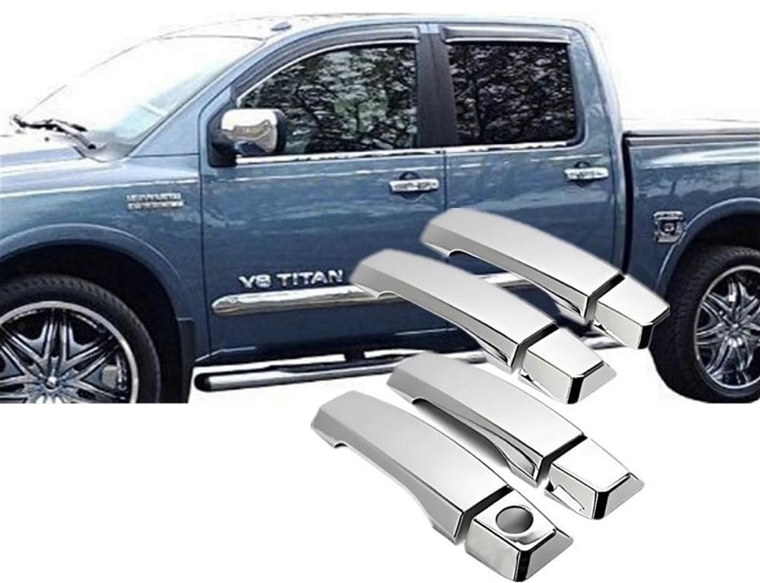 04-20 Nissan Titan Chrome 4 Doors Handle Cover