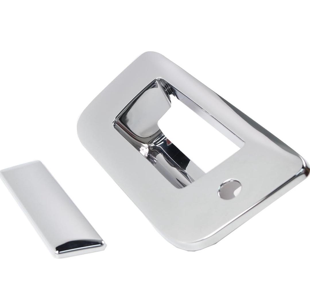 2007-2013 Chevrolet Chevy Silverado/GMC Sierra Chrome Tailgate Handle Cover with Keyhole