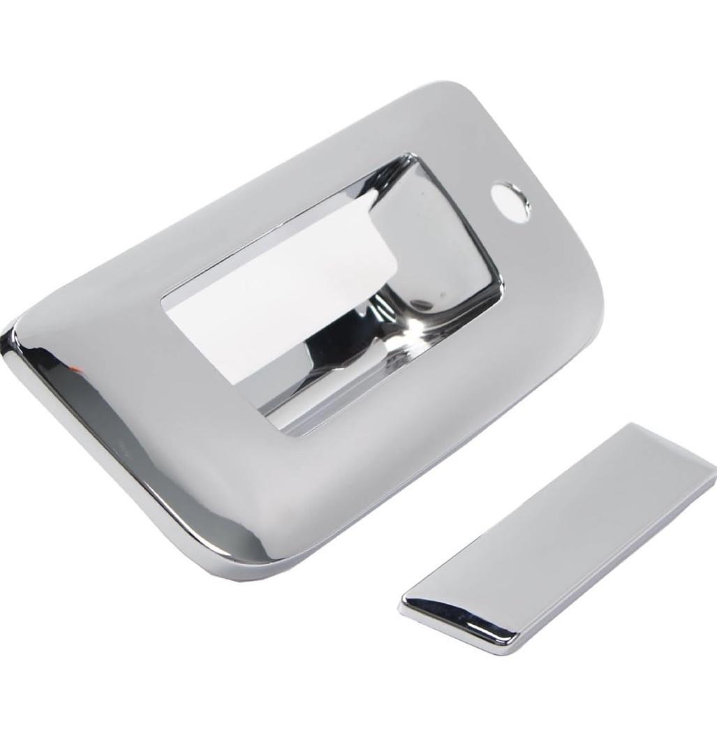 2007-2013 Chevrolet Chevy Silverado/GMC Sierra Chrome Tailgate Handle Cover with Keyhole