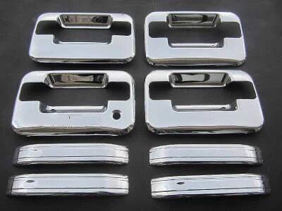 47-110-4 2004-2014 Ford F-150 (4 Doors) CHROME DOOR HANDLES WITH keypad (1 HANDLE MISSING)