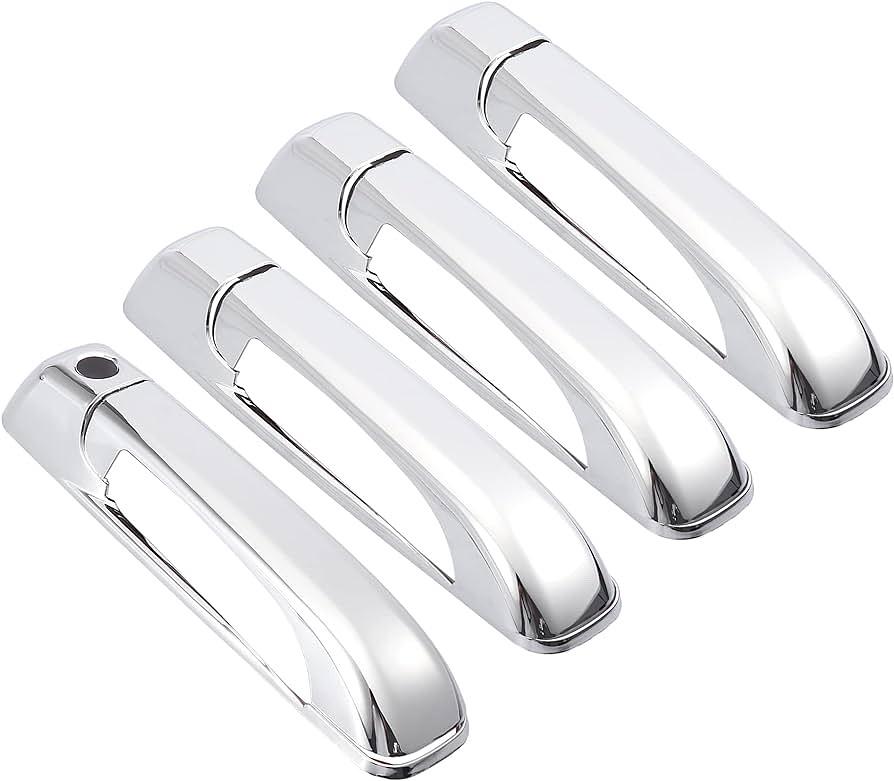 2010-2018 Dodge for Ram 1500 2500 3500 2006-2018 Jeep Grand cherokee 4pcs Chrome Plated ABS Exterior Side Door Handle Covers
