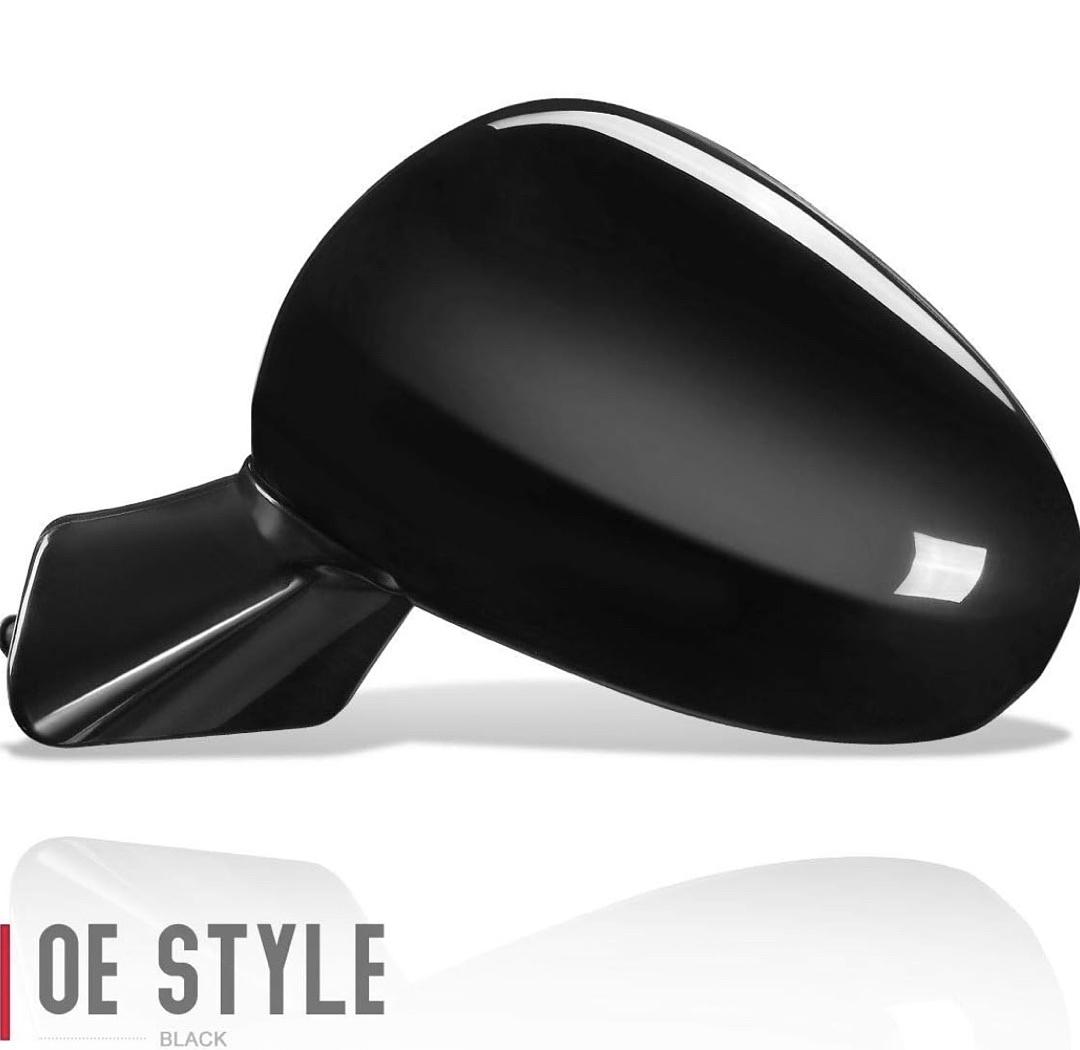 Factory Style Powered+Heated Left Side View Door Mirror Compatible with 09-12 Toyota Venza