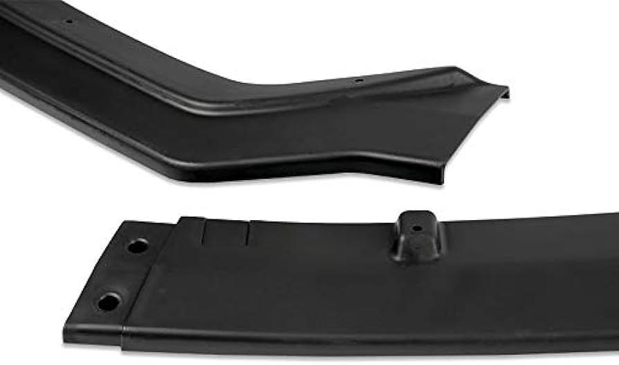 EPARTS-GOGOGO EPARTS 3-Piece Front Bumper Lip Splitter Chin Spoiler Kit Compatible With 2018-2021 Infiniti Q50 Sport Model Only(Unpainted