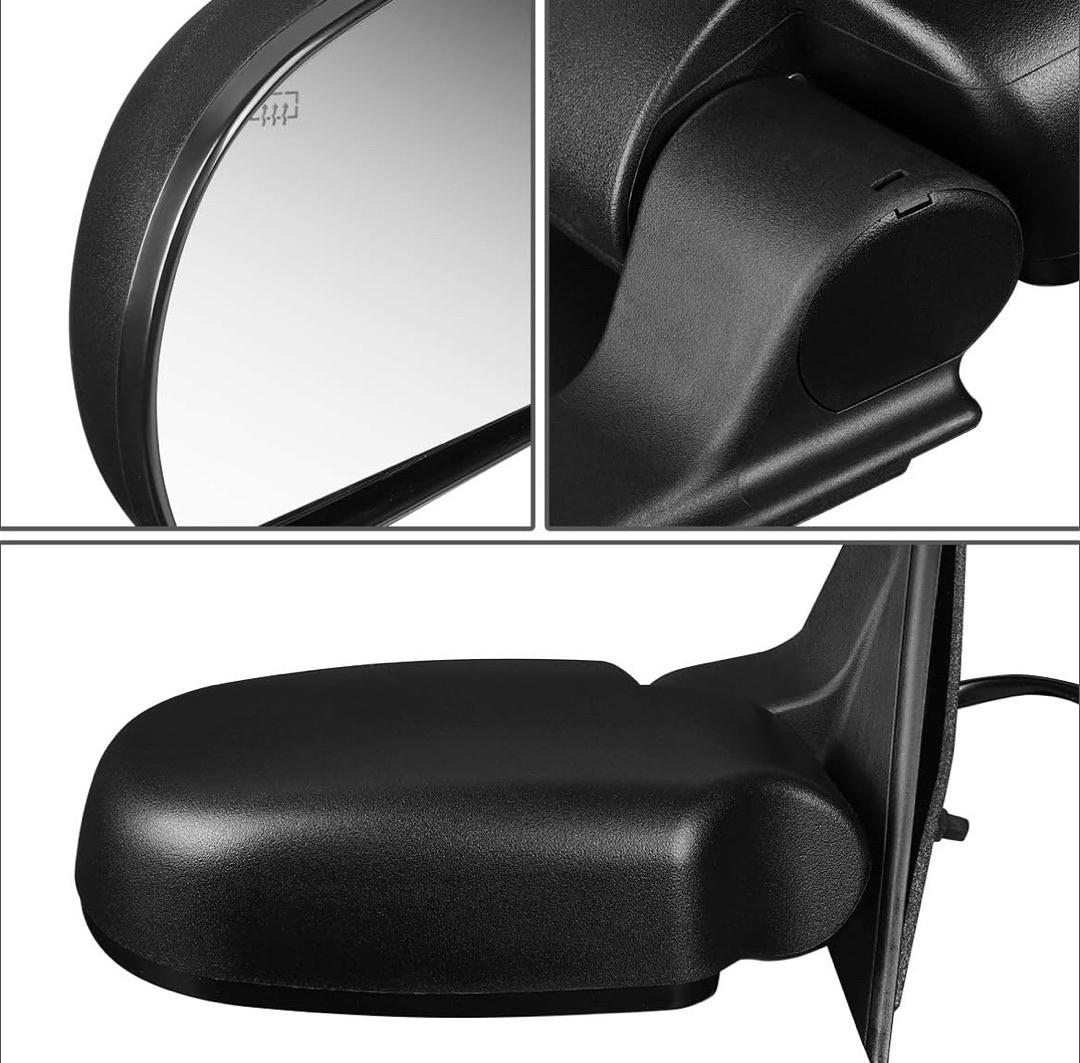 GM1321192 Pair OE Style Powered+Heated Side View Door Mirror Compatible with S10 Pickup Sonoma 98-04