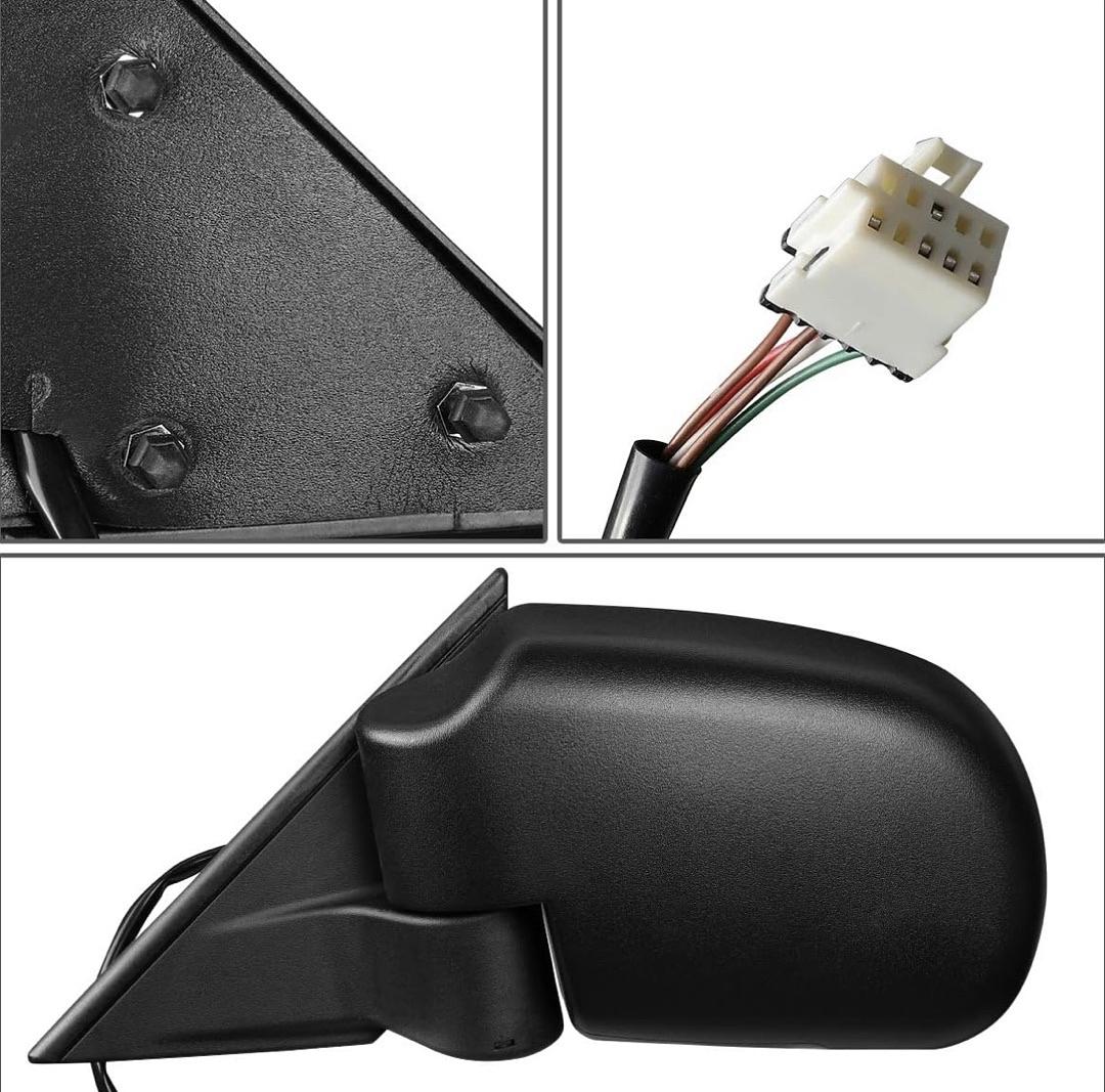 GM1321192 Pair OE Style Powered+Heated Side View Door Mirror Compatible with S10 Pickup Sonoma 98-04