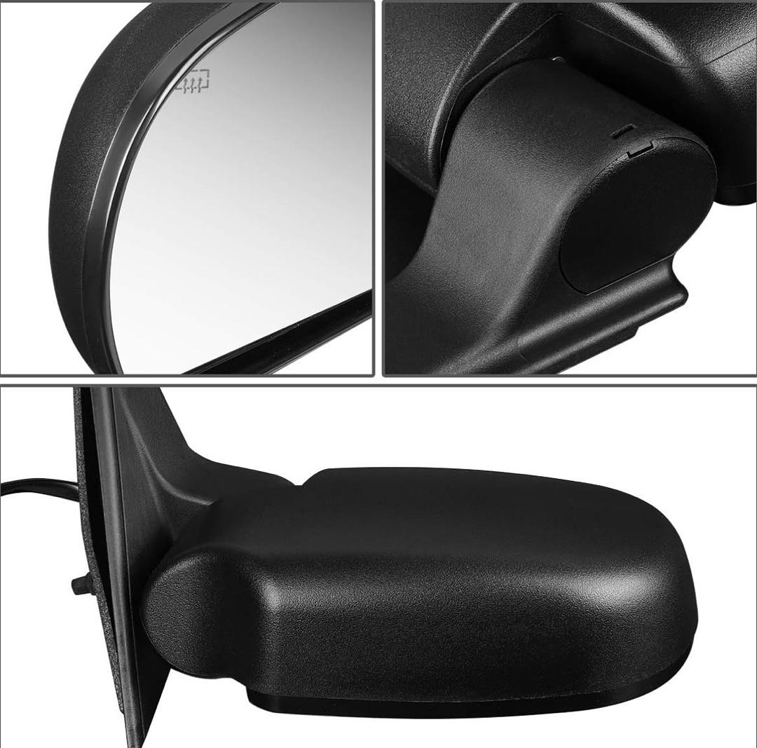 GM1321192 Pair OE Style Powered+Heated Side View Door Mirror Compatible with S10 Pickup Sonoma 98-04