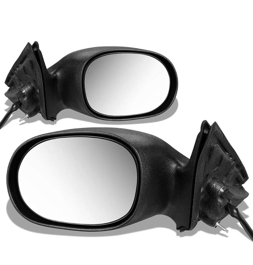 CH1321211 01-06 Chrysler Sebring 01-06 Dodge Stratus Pair OE Style Powered Side View Door Mirror