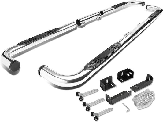 00-11 Suburban/Tahoe/Yukon 1500 2500 Chrome 3" Side Step Nerf Bar Running Board Replacement