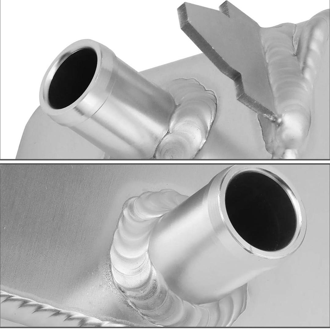 Aluminum Coolant Expansion Overflow Tank [Compatible with 10-13 FORD MUSTANG]