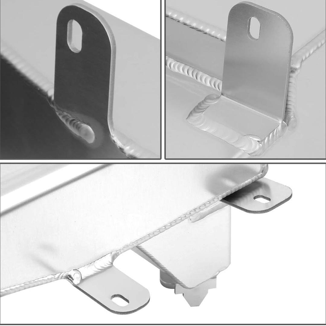 Aluminum Coolant Expansion Overflow Tank [Compatible with 10-13 FORD MUSTANG]
