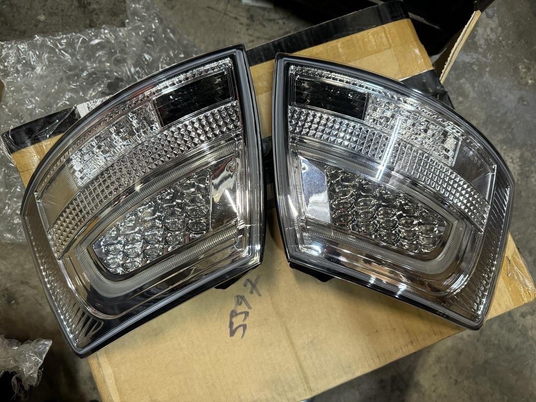 OB TL-LED-3D-A405-LC LED 3D Tail Light Assembly Driver & Passenger Side [Compatible with 05-08 Audi A4 S4 Wagon]