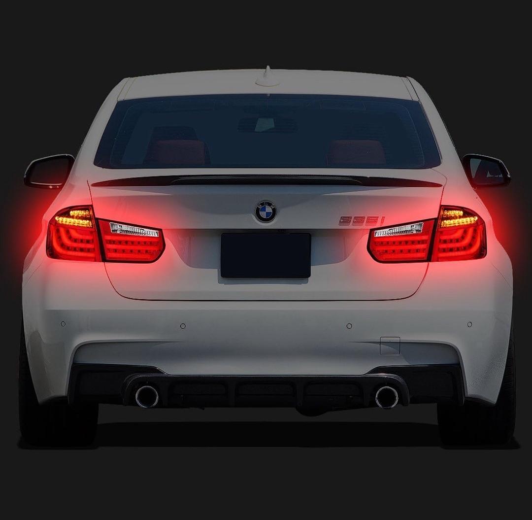 LED 3D Tail Light Assembly Driver & Passenger Side [Compatible with 13-15 BMW 320i / 13-15 320i / 2013 325i / 13-15 328i]