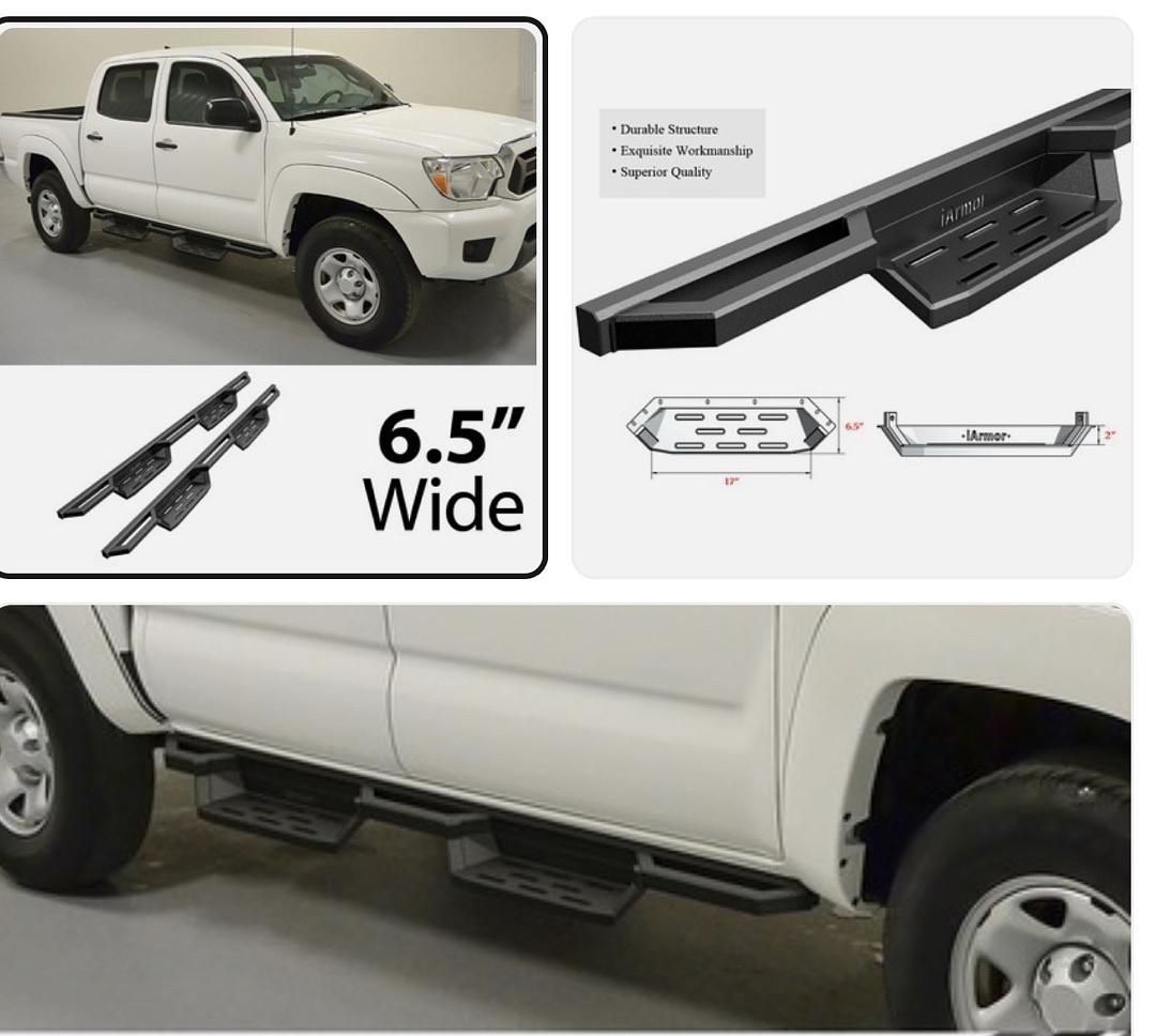 05-20 Toyota Tacoma Iarmor steppers Crew cab
