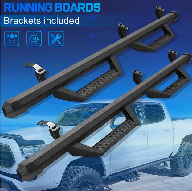 05-23 Toyota Tacoma crew cab off-road running board steppers