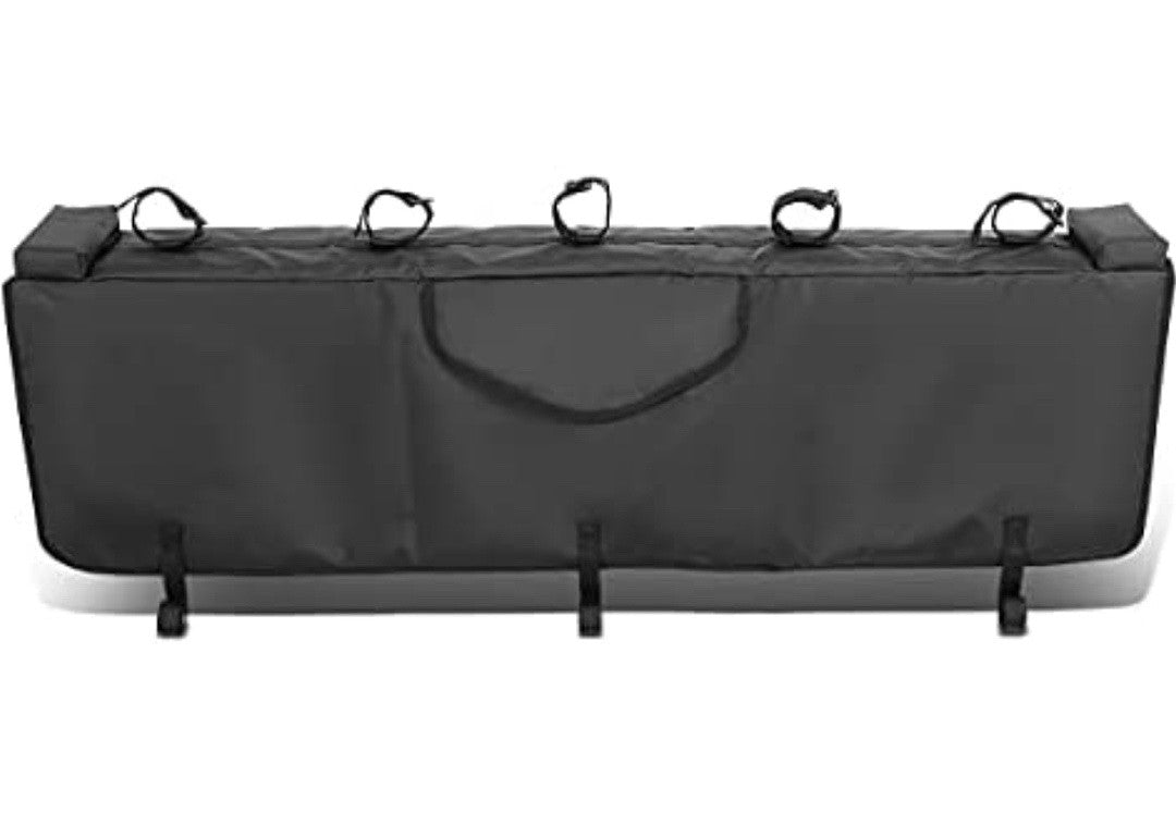 TGP-XL Bike cover Universal full size trucks 61" Waterproof Pickup Truck Bed Tailgate Ped with Bike Racks, Black