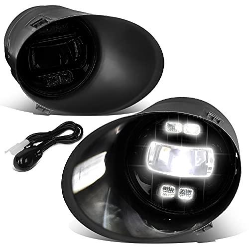LED Fog Light With Bezel, Switch & Wiring Harness Driver & Passenger Side Enhance visibility [Compatible with 2007-2014 Tundra]