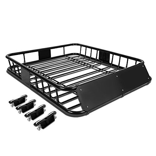 Roof Rack Top Cargo Basket (48" x 40"),Black
