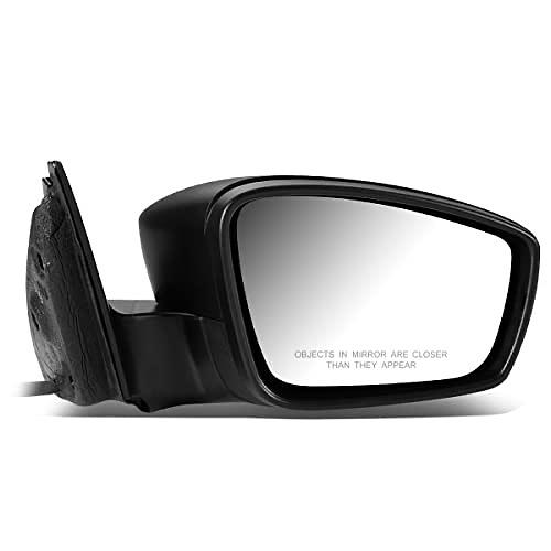 Black Passenger Side Power Adjustment Folding Rear View Mirror w/Heated Glass Compatible with 2011-2018 Jetta