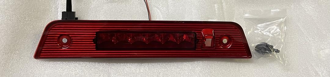 OB 3BL-JLIR08-LED-RD Red Lens LED Third Tail Brake Light [Compatible with 08-12 Jeep Liberty]