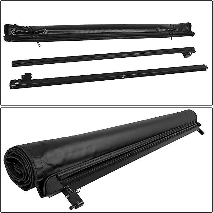 6ft 89-94 Pickup 95-04 Toyota tacoma Truck Bed Top Roll-Up Vinyl Soft Tonneau Cover 6FT 74.5L 60W