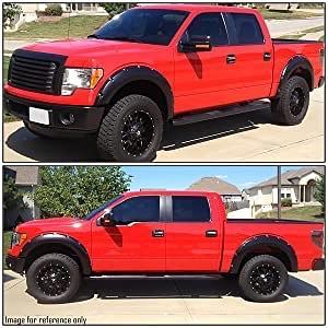 04-08 Ford F-150 Pocket-Riveted Style Side Fender Wheel Flares black 4 Piece