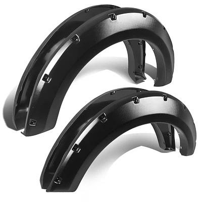04-08 Ford F-150 Pocket-Riveted Style Side Fender Wheel Flares black 4 Piece