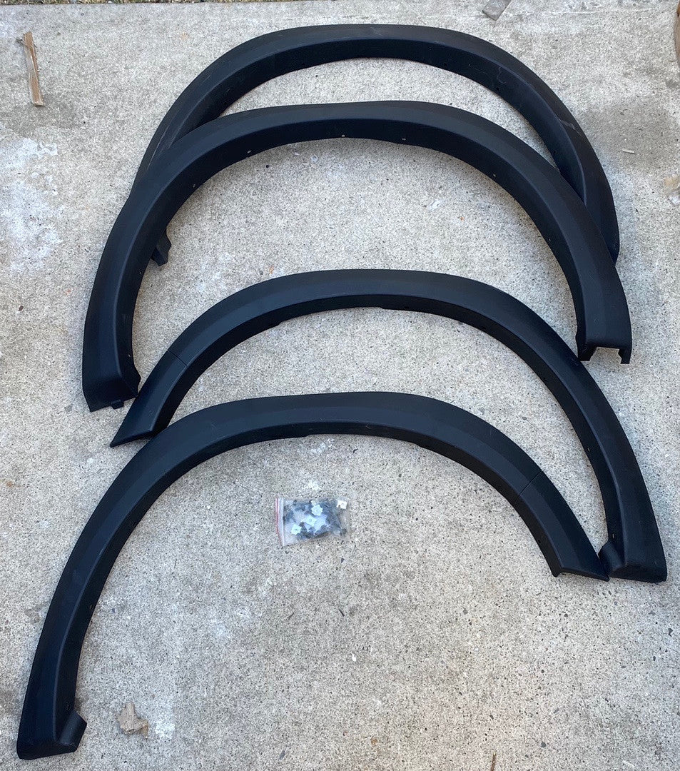 09-18 DODGE RAM 1500 ONLY BLACK OEM style FENDER FLARES