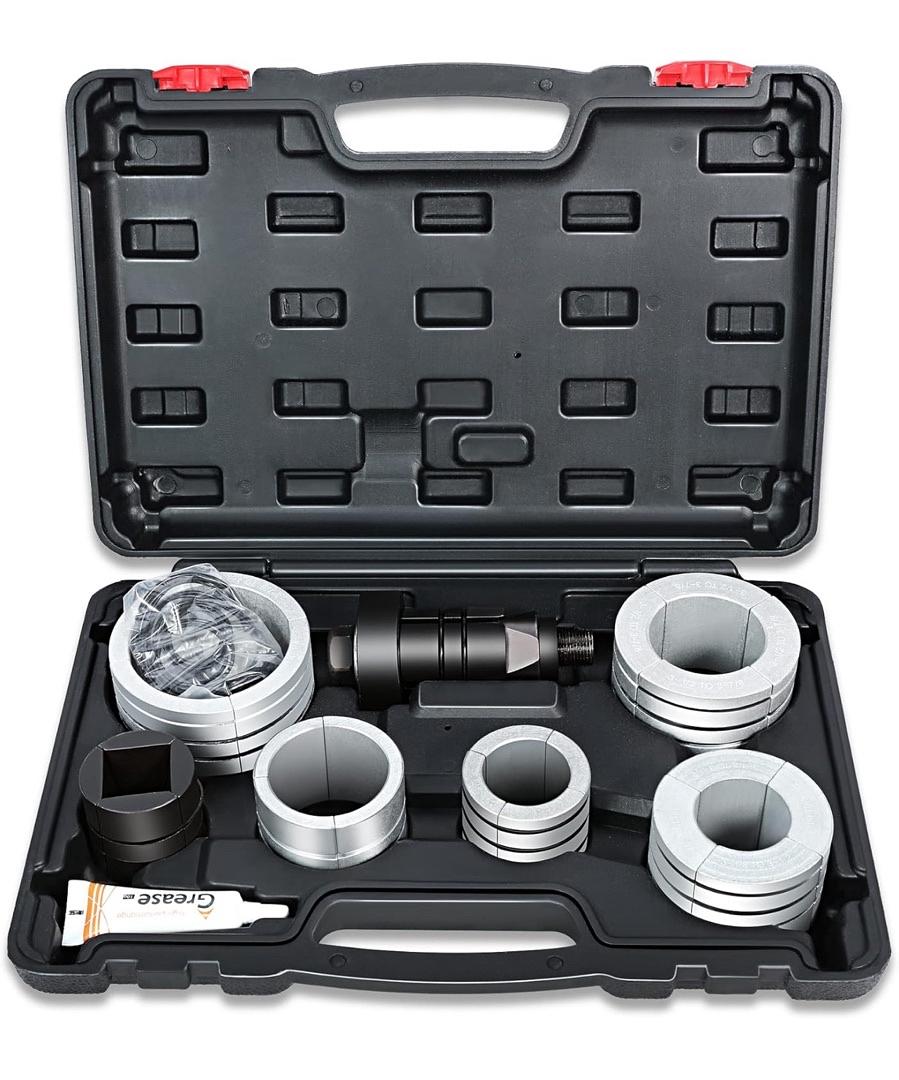 Aluminum 1-5/8 to 4-1/4 Inches Exhaust Pipe Expander Stretcher Tool Set