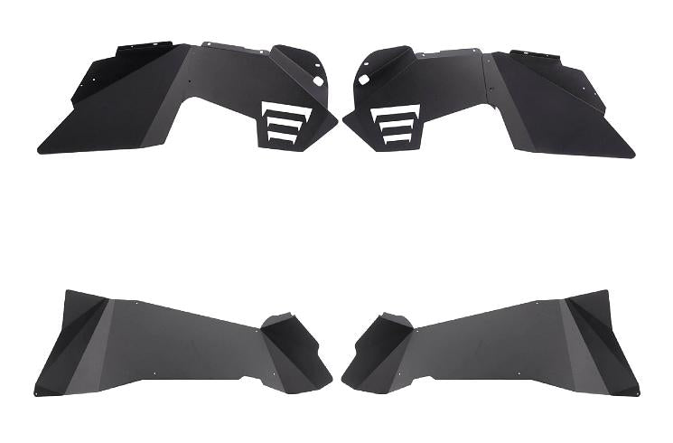 07-18 Jeep Wrangler JK, Black Powder Coated Inner Fender -Steel