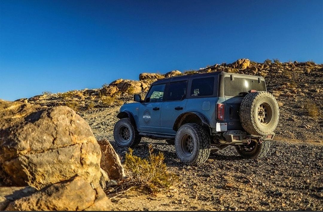 OB ATTFB01H101-BX-R 21-23 Bronco Front Fender Flares Attica 4x4 Terra Series Ford