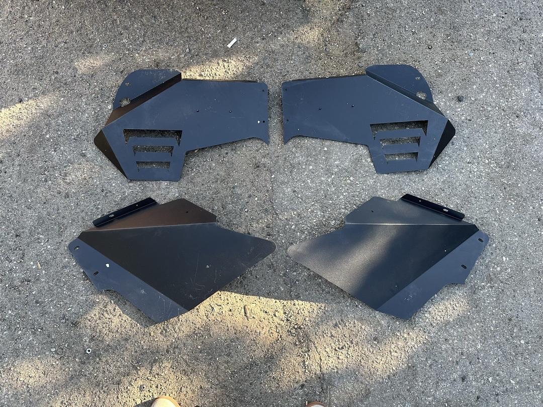 OB-WSAJK01G101-BX-F 07-17 Jeep Wrangler JK Front Inner Fenders- Steel