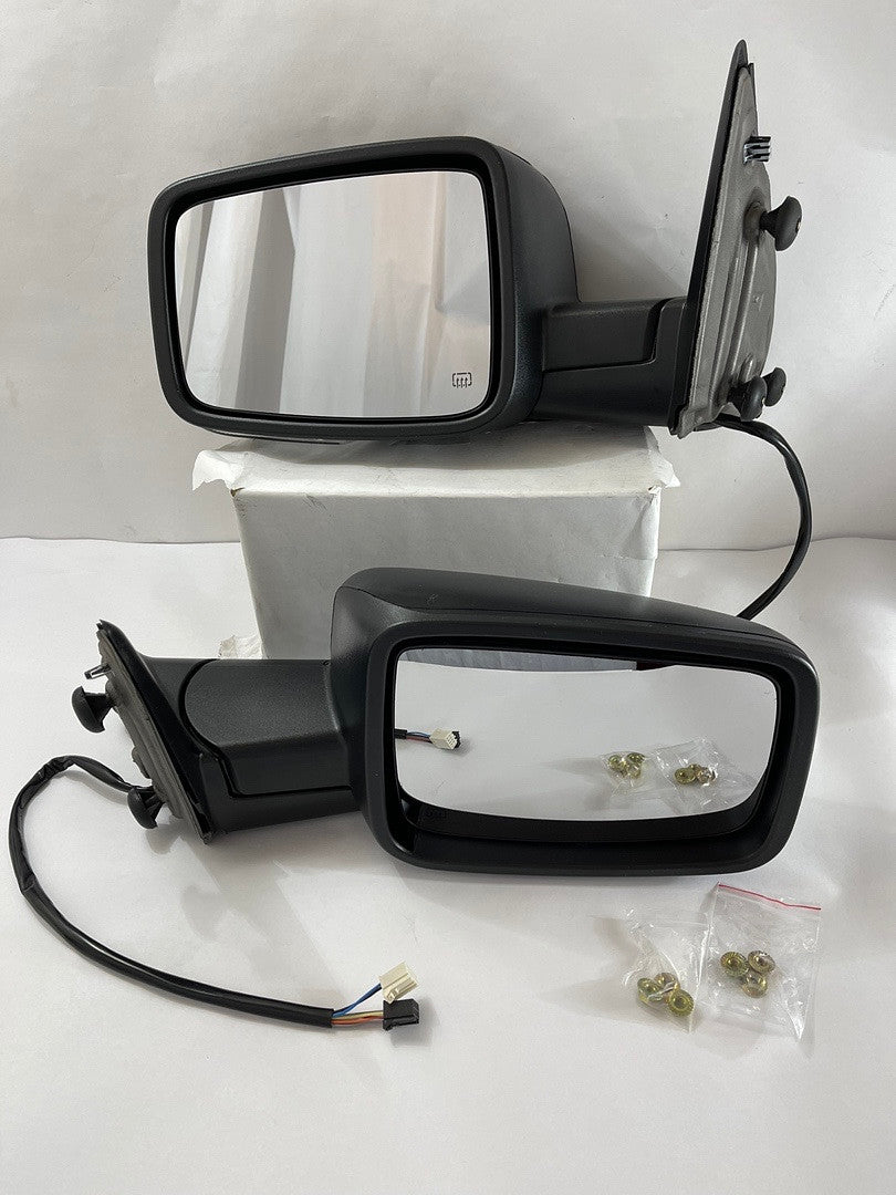 TWM-037-OE-T888-BK-09-16 Dodge Ram 1500 Heated Defroster Mirror with LED Signal / Black