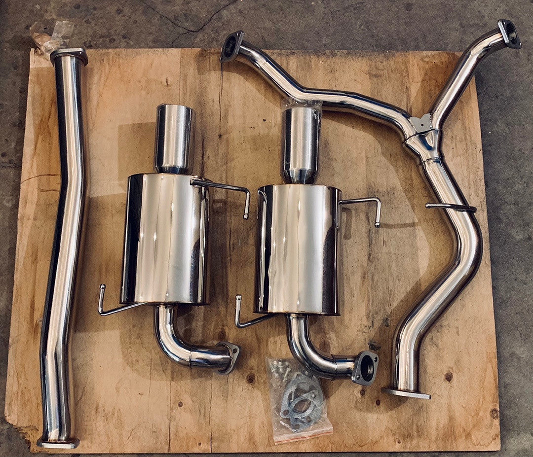 05-09 Subaru Legacy H4 Turbo CBELEGACYT2SS Stainless Steel Catback Exhaust System