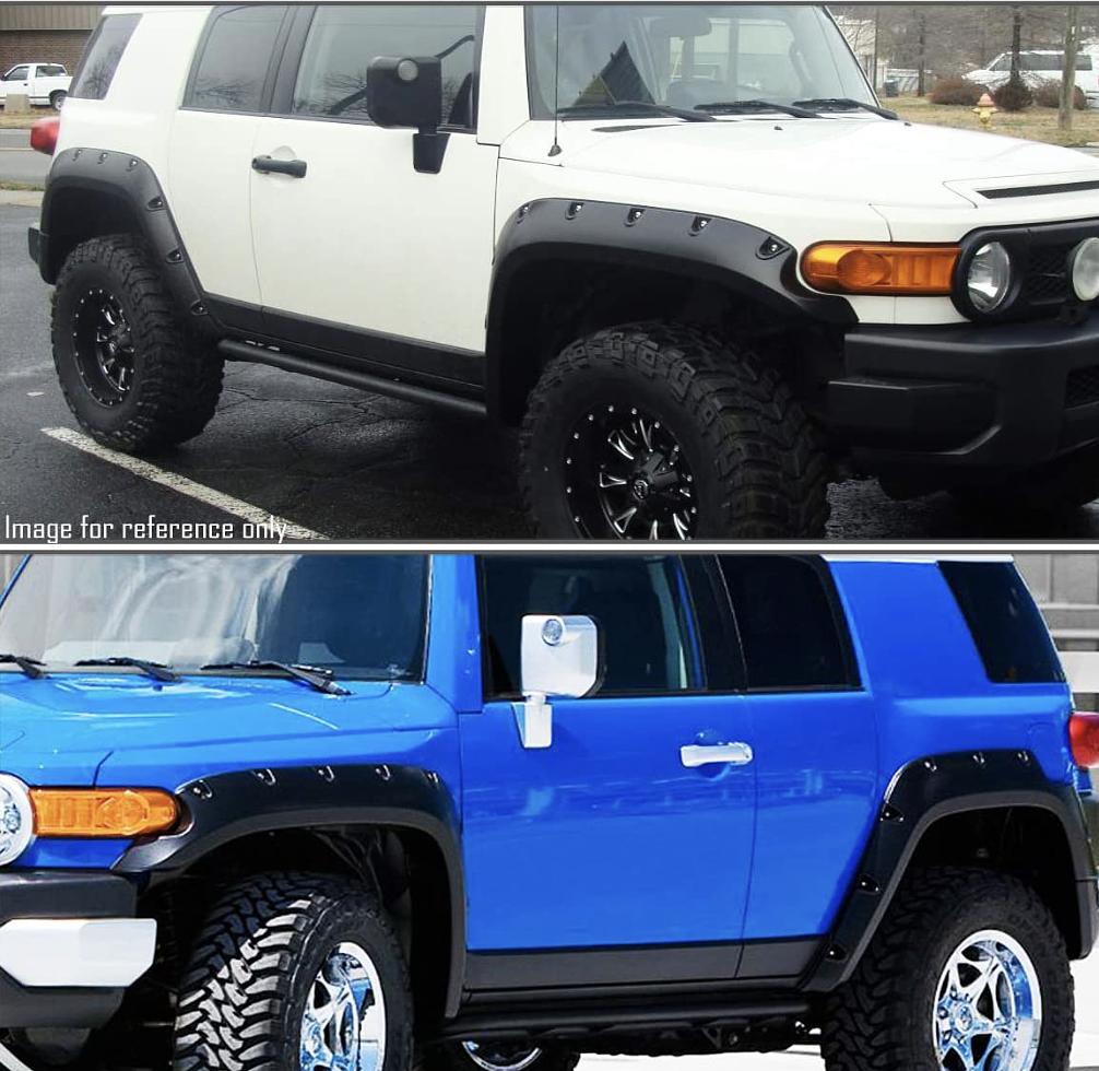 4pcs Pocket-Riveted Design Wheel Fender Flares 2007-2014 FJ Cruiser