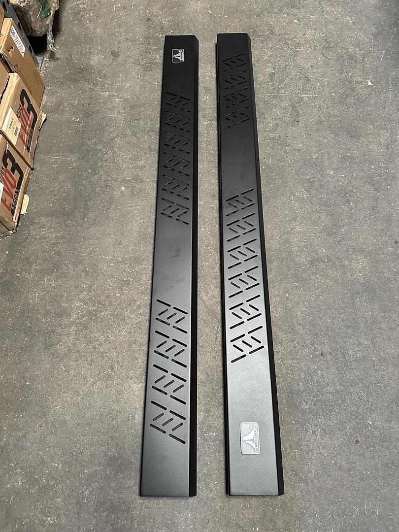 07-17 Jeep Wrangler JK Powder Coated Side Step Running Boards