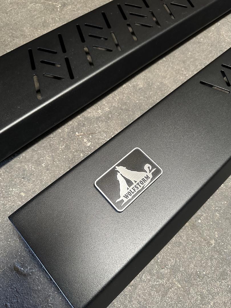 07-17 Jeep Wrangler JK Powder Coated Side Step Running Boards