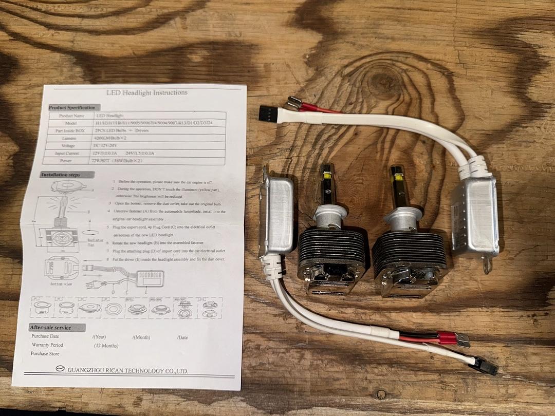 H1 Led Bulbs