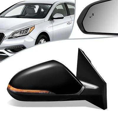 Hyundai Sonata Passenger Side Power / Heat / Signal / Blind Spot Mirror for 2015 to 2017