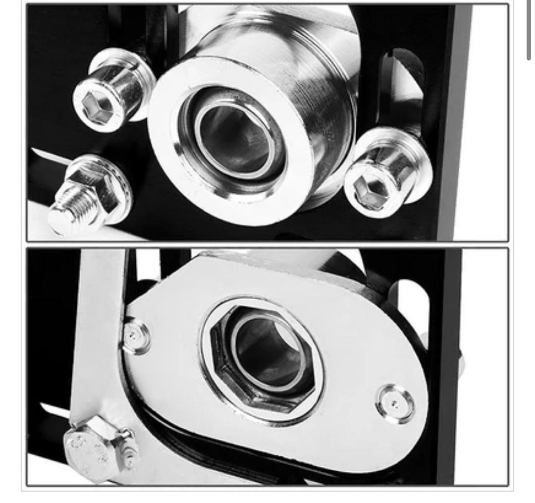 94-04 Ford Mustang +/- 2.5 Degree Adjustable Alignment Camber Caster Plates - Black