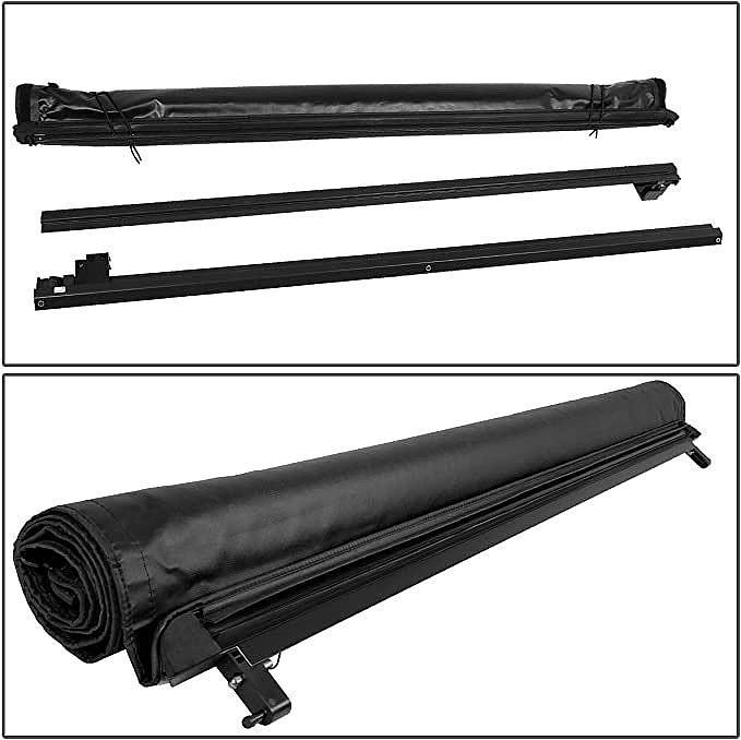 07-14 Chevy Silverado GMC Sierra 68.5 L 68.5 1500 2500HD 3500HD 5.8 Ft Bed Soft Roll-Up Tonneau Cover