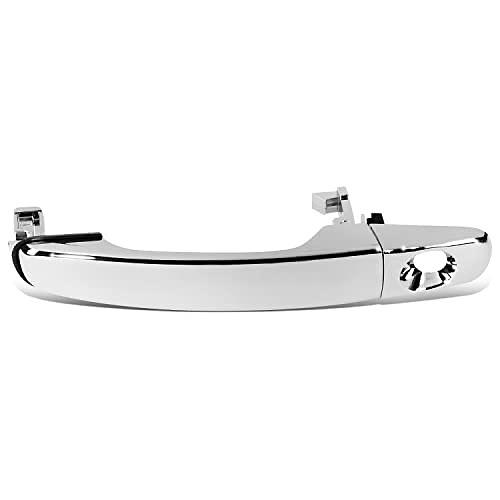Front Left Side Outer Door Handle w/Key Hole Compatible with 08-09 Chevy Equinox / 06-11 HHR / 08-09 Torrent