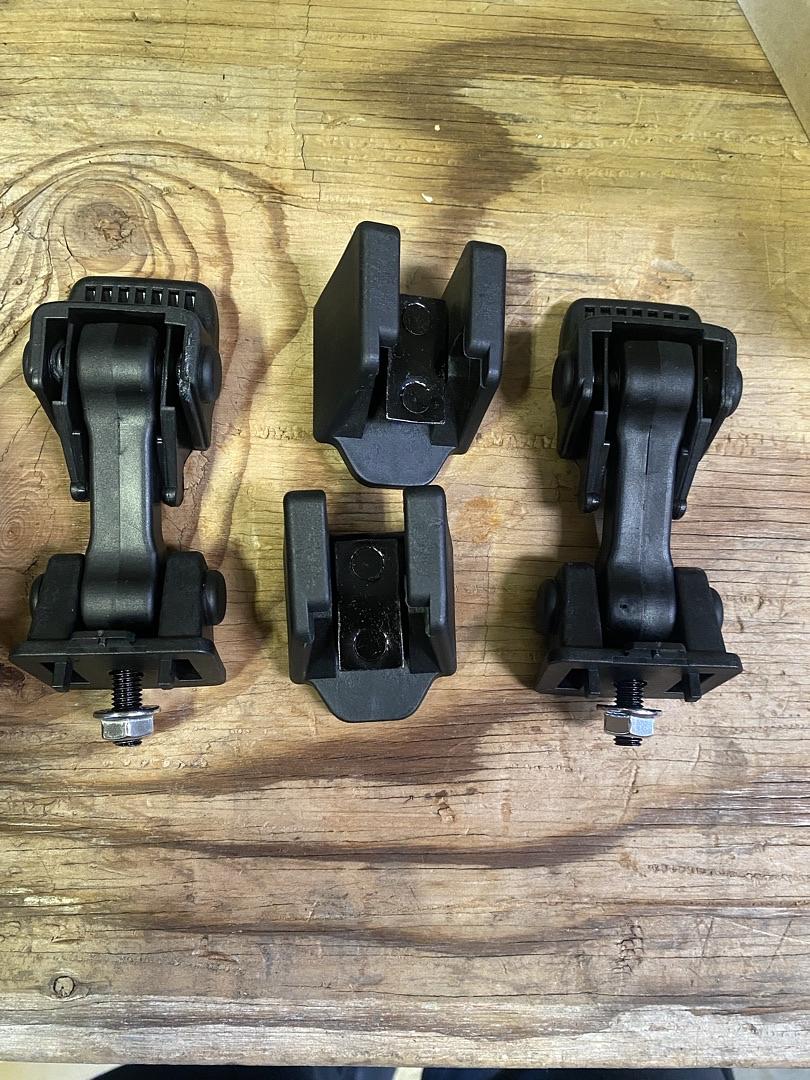 ‚úÖX003K3J11T 97-06 Jeep Wrangelr TJ 2PCS Black Hood Lock Latches Catch & Bracket