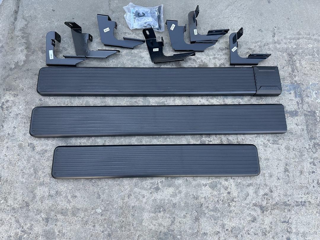 99-14 Ford Econoline Full Size Van 3-Door 6‚Äù Black Nerf Bar Side Step Running Boards