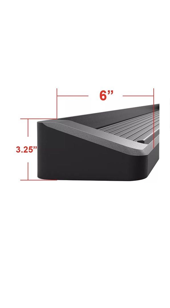 99-07 Silverado Sierra Regular Cab iBoard Black Running Boards