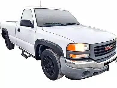 99-07 Chevy Silverado/ GMC Sierra Regular Cab IArmor Black Stepper Running Boards